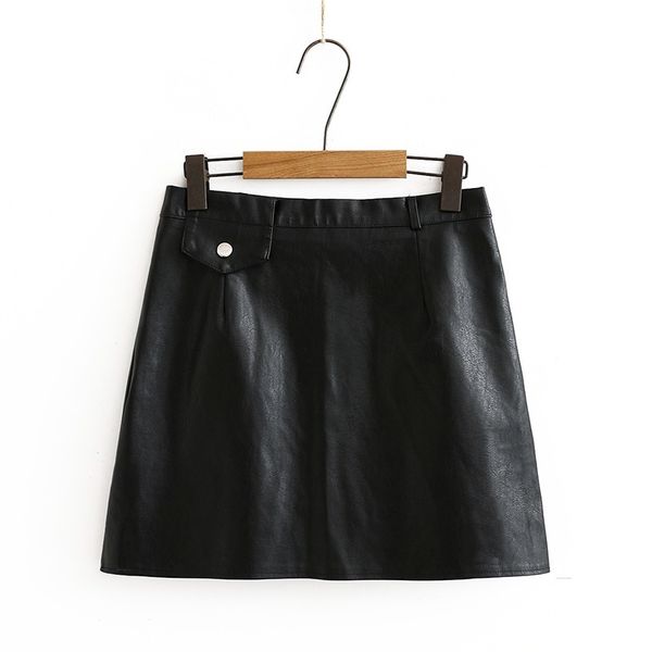 

leather salts casual of female plutonium size xl-4xl x84y, Black
