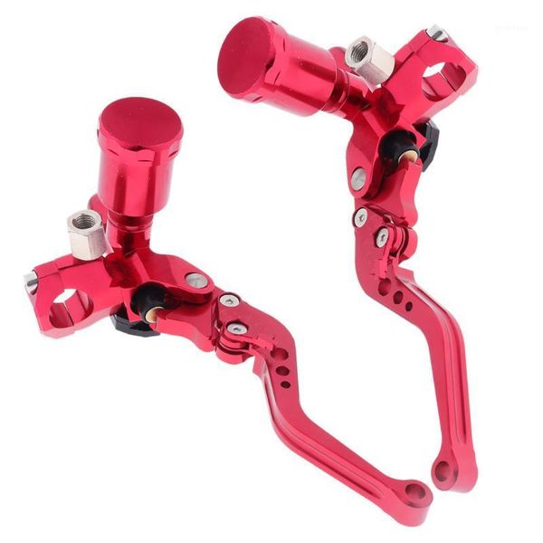 

motorcycle clutch levers - 2 pieces clutch brake hydraulic levers fit for 22mm dia. handlebar1
