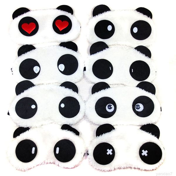 

3d cartoon sleep rest padded shade travel relax blindfolds cover sleeping mask eye care beauty tool rra1274