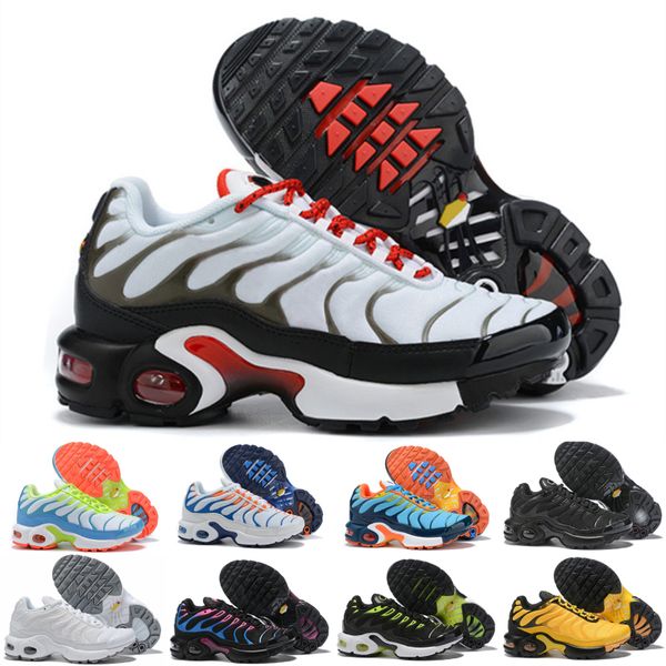 

2021 sell boys girls running tn shoes blue baby trainers sports sneakers 28-35, Black