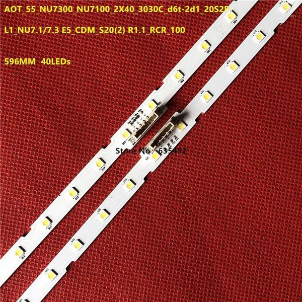 

led strip 40leds for l1_nu7.1/7.3 e5_cdm_s20(2) r1.1_rcr_100 ue55nu7300 ue55nu7300 ue55nu7179 ue55nu7175 ue55nu71701
