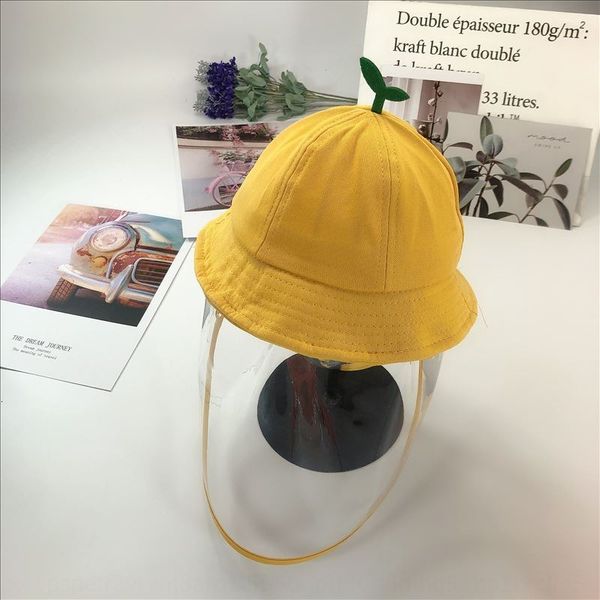 

byyyu children's saliva anti-flying foam protection anti-epidemic protective isolation mask removable hat baby rice ball pot hat korean
