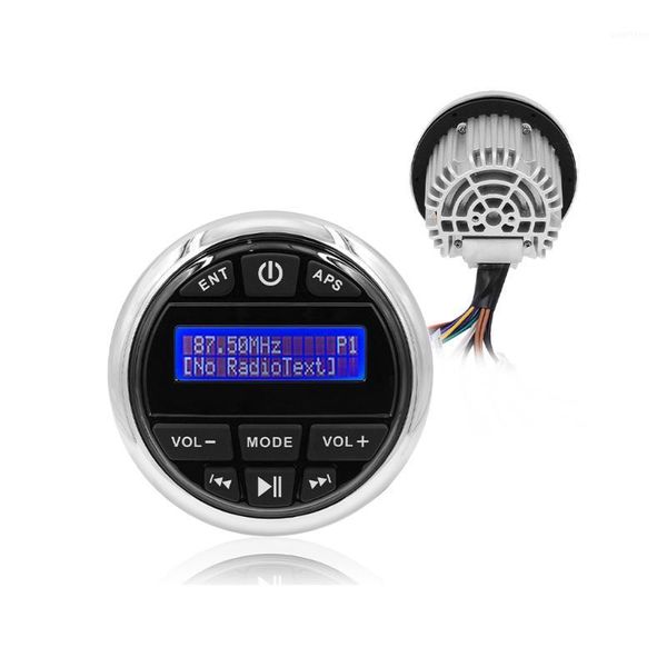 

waterproof marine stereo bluetooth radio motorcycle audio boat car mp3 player sound system dab fm am receiver for atv utv yacht1