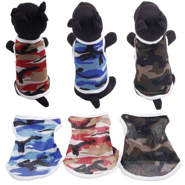 

dog apparel big and small pet mesh vest summer suit spring autumn than bear puppy