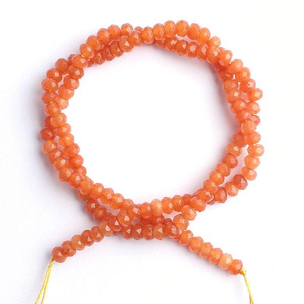 

4mm natural crystal rondelle beads loose beads for jewelry making 15inches faceted czech crystal beads diy jewelry wmtifa