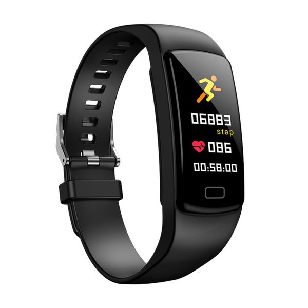 

y9 intelligent bracelet pedometer color screen heart rate blood prsure waterproof bluetooth exercise sleep gift busins men and wo