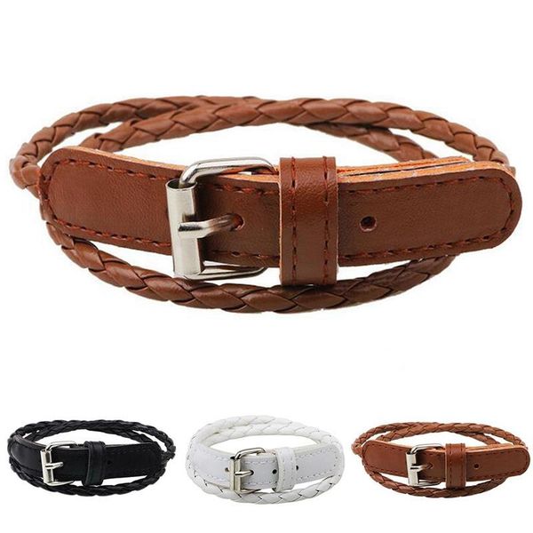

trendy faux leather bracelets men metal multilayer braided rope bracelets for male female jewelry accessories, Golden;silver
