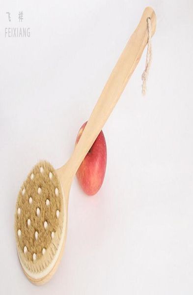 

feixiang 1шт nnatural pig mane массаж кисть деревянная длинная ручка ванная ванна кисть удалить роговую щетину d50 bbywyq wrhome