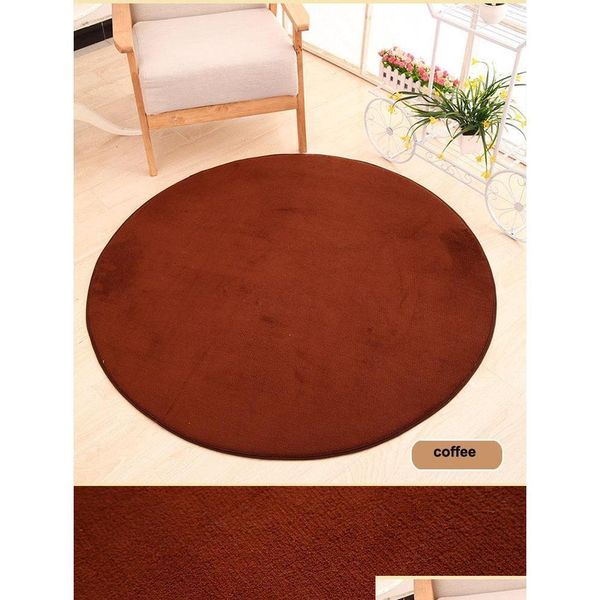 

1pc 80cm thick floor rug area soft solid anti-skid area carpets for living dining bedroom fluffy flokati shaggy home mats rug cd003 ebp7o