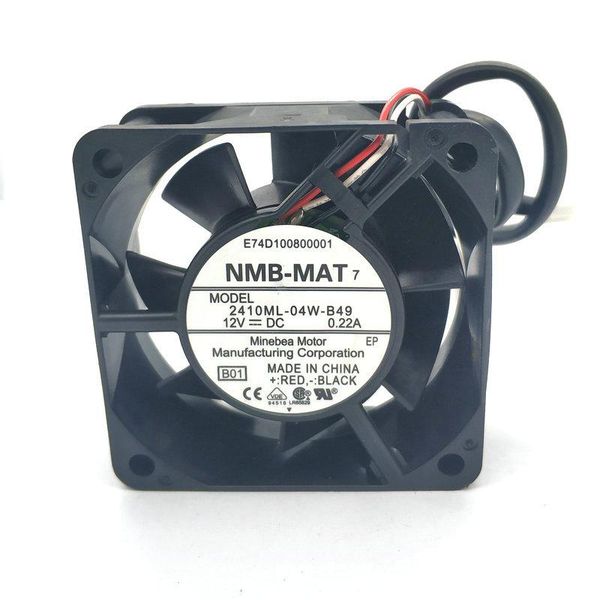 

fans & coolings 2410ml-04w-b49 for nmb 6025 12v 0.22 cooling fan 60*60*25mm hzdo