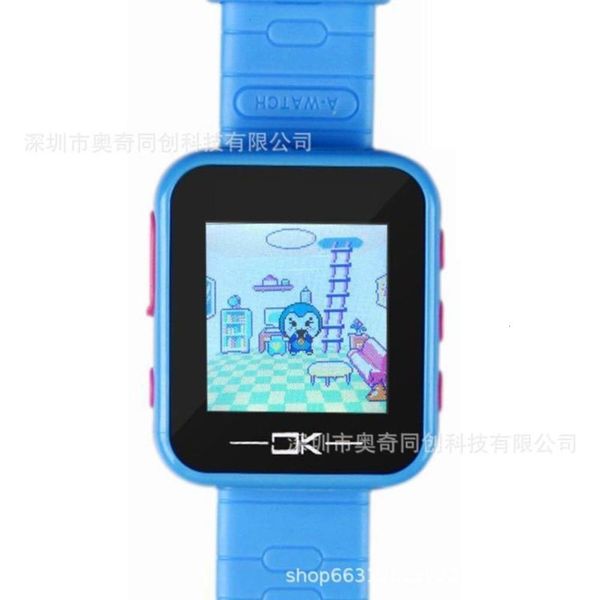 

smart pet machine children's games electronic watchnksn, Slivery;brown