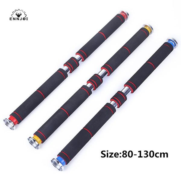 

horizontal bars 80-130cm adjustable door exercise home workout gym chin up pull training bar sport fitness equipments