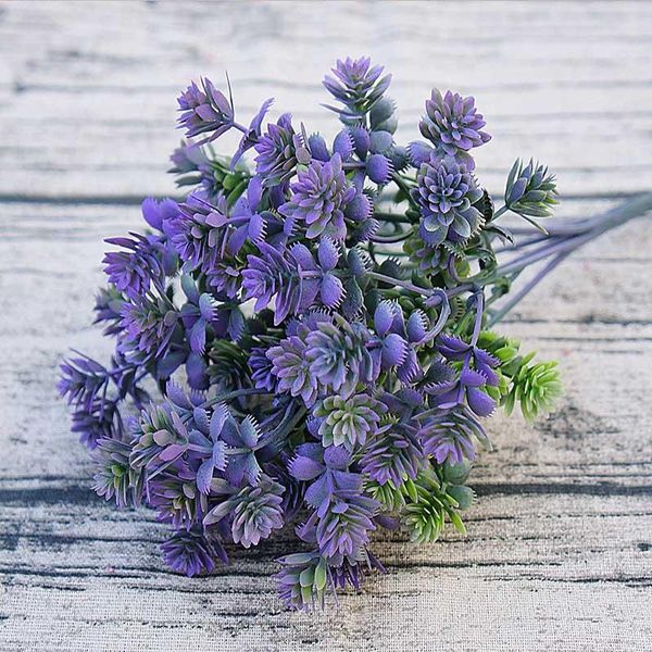 

1 расслоение дешевые искусственные цветы для домашнего свадебного растения стены пейзаж вазы для украшения поддельных пластиковых цветов шел