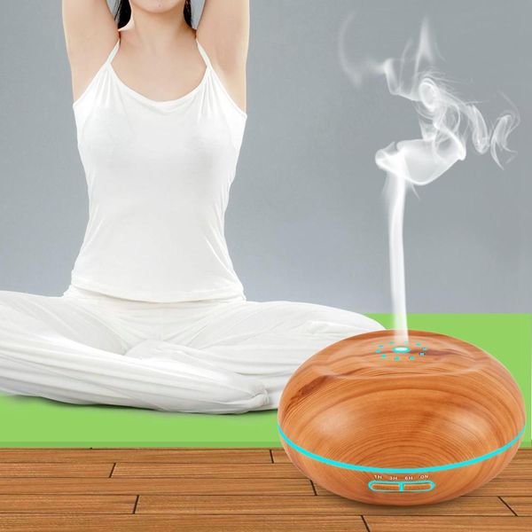 

эфирное масло лаванды диффузор ультразвуковой прохладные туман диффузоры с 7 цветными светами без воскресных отключение дерева зерно h sqcfa