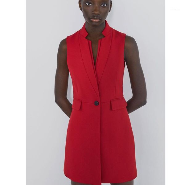 

fandy lokar stand collar sleeveless vests women fashion pockets coats women elegant buttons solid vests female ladies hn1, Black;white