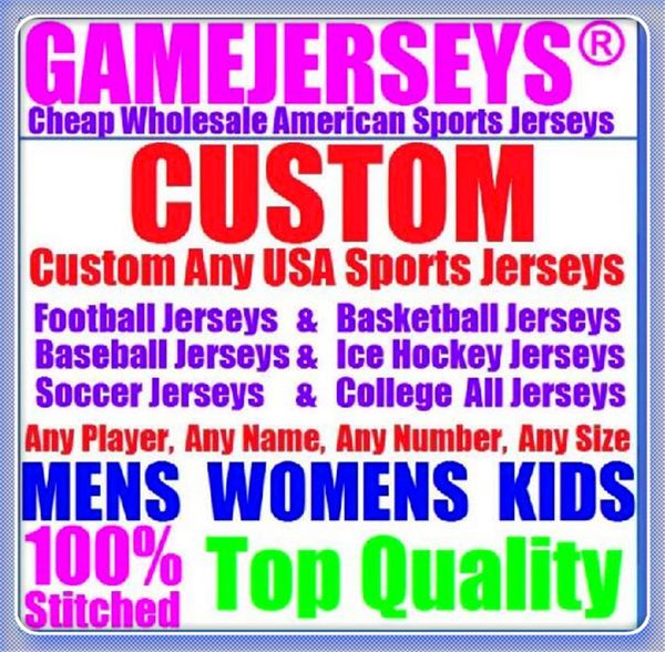 

custom baseball hockey basketball american football jerseys for mens womens youth kids color baseball soccer jersey purple 4xl 5xl 6xl, Black