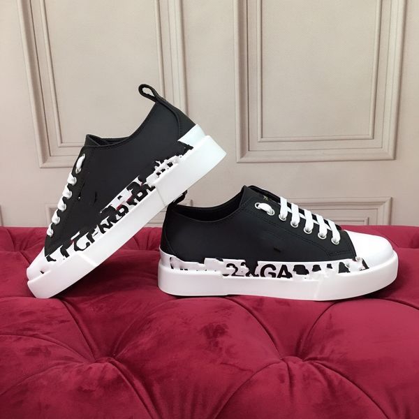 

ltaly classic fashion casual shoes patchwork trendy men women sneakers ladies punk rivet low-leather skateboard sports shoe footwear 0303, Black