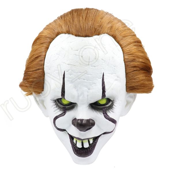 

stephen silicone movie 5styles king's it halloween 2 joker pennywise mask full face horror clown cosplay prop party masks rra3628 3 ri2