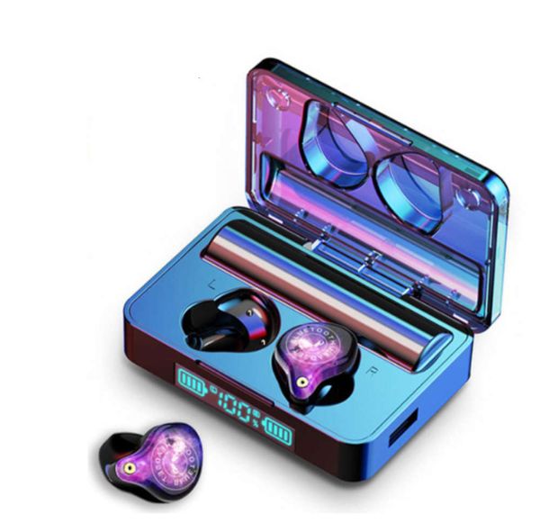 

sports new bluetooth xs plus wirels headset 5.0 binaural touch band charger