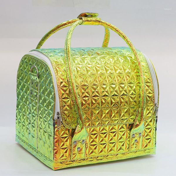 

laser 2019 new professional cosmetic case organizer box women travel make up cases big capacity cosmetics suitcases1