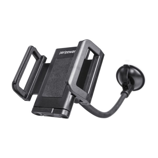 

strong bendable long arm extra large holder pvc suction cup windshield mount for tablet