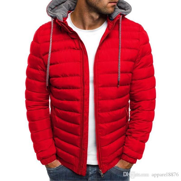 

new men down jacket mid-length warmthwrinkle-proof,coat outwear jackets parkas winter jacket, Black
