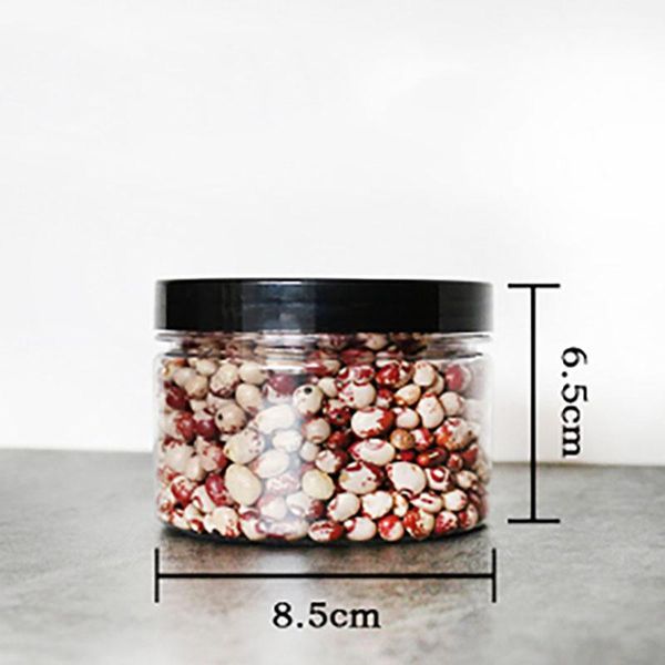 

20 шт. / лот 85 * 65 мм пластиковая банка пластиковая бутылка для хранения для пищевой конфеты peakie plastic tube pet bottle aluminium lids