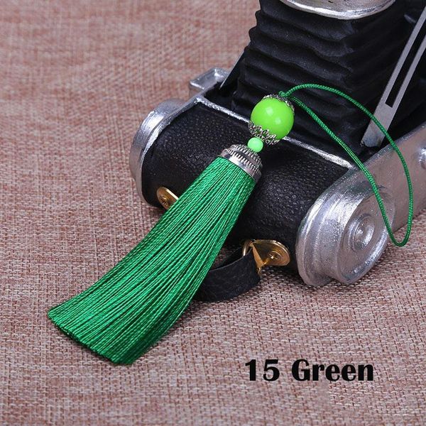 

2pcs lot silk tassel fringe brush sling tassels trim with beads pendant for sew curtains jewelry accessories diy wedding decor h jllyvp