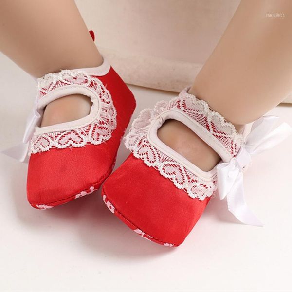 

e&bainel new born baby princess girl shoes bowknot toddler soft sole anti-slip first walkers infant newborn crib shoes 0-18m1