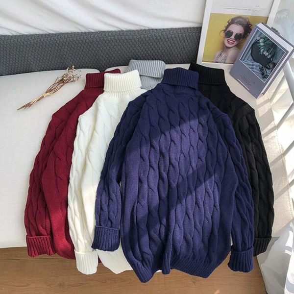 

christmas sweater men clothes winter men's sweater new spring men's turtleneck solid color casual slim fit brand1, White;black