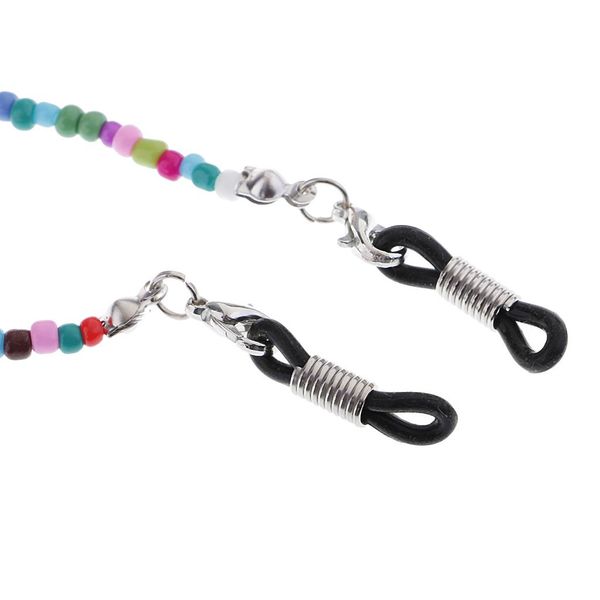 2019 новая мода teglass цепь держатель для солнечных очков slip красочные бусины плюшевые шариковые очки цепи ожерелье леди q sqchhx