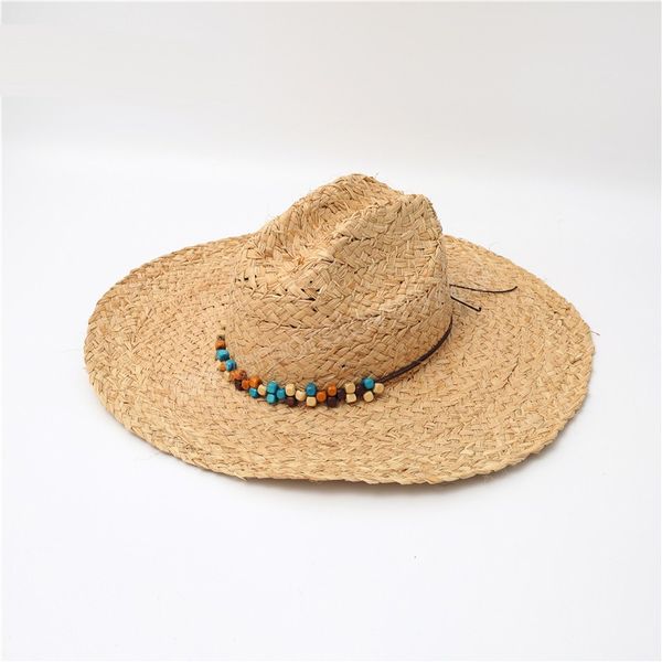 Moda Sun Chapéus Mulheres Sunscreen Chapéu Ribbon Bow Bow Flor Lado Dobrável Feriado Feriado Beach Hat Handmade