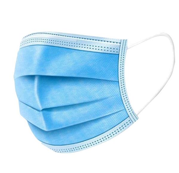 

50/100pcs anti dust daily ordinary mask melt blown three-layer masks mouth cover disposable fast shipping