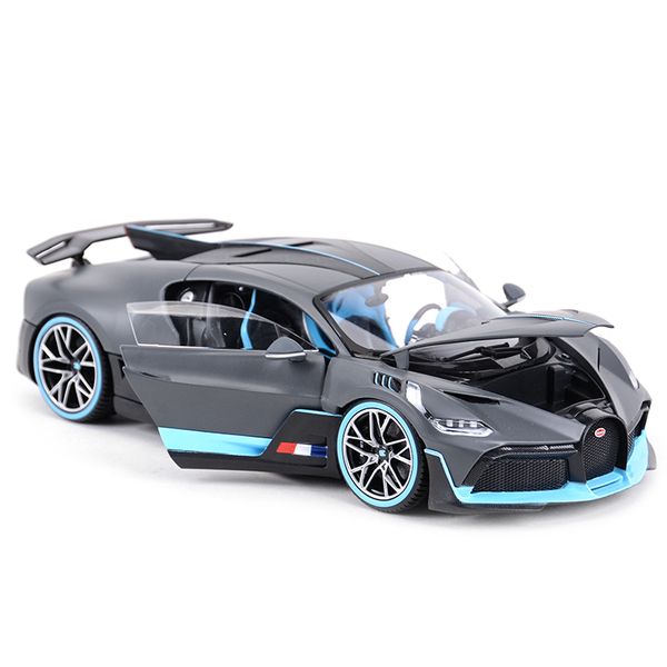 

bburago 1:18 bugatti divo sports car static simulation die cast vehicles collectible model car toys y1201