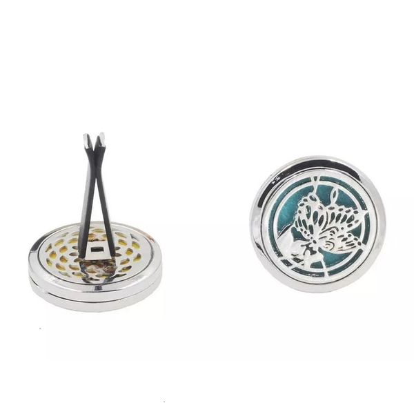 

aromatherapy home essential oil diffuser for car locket clip with 5pcs washable felt pads 7 nstg8