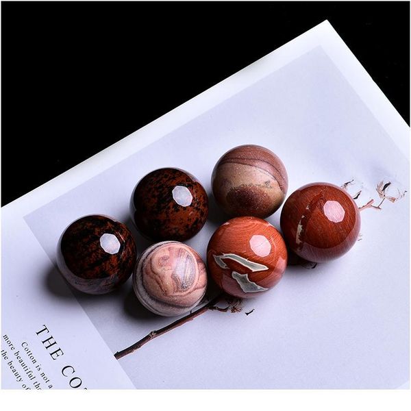 

1pc magic feng shui quartz natural healing crystal ball can be used for travel p home decoration b jllrks, Black