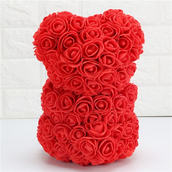 

valentine's rose bear day box day pe gift bear rose artificial women for girlfriend teddy wife mother's with flower cudum