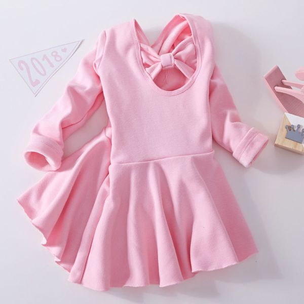 

sve children's long training drs plush thickened little girl's dance ballet skirt winter sle, Blue