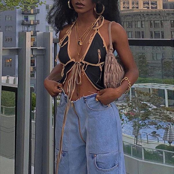 

dossni black camisole сексуальная черная сетка сетки с низким вырезом урожайные вершины женские клубы вечеринка ночь носить богиню лоскутное, White