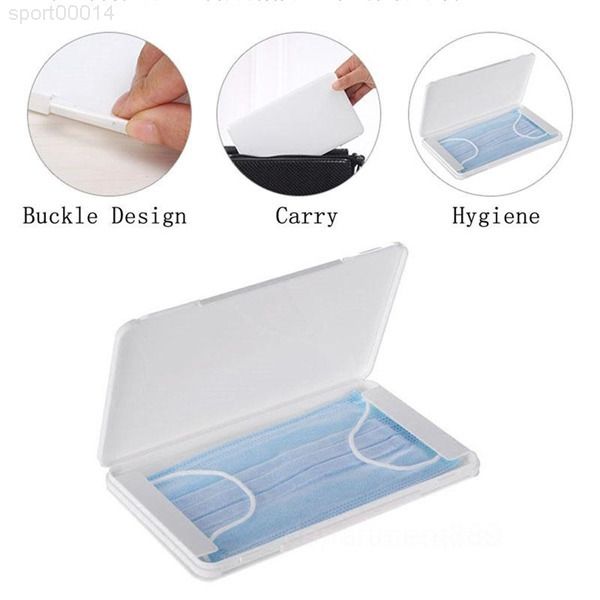 

dustproof case portable face masks container safe pollution-disposable mask box storage organizer