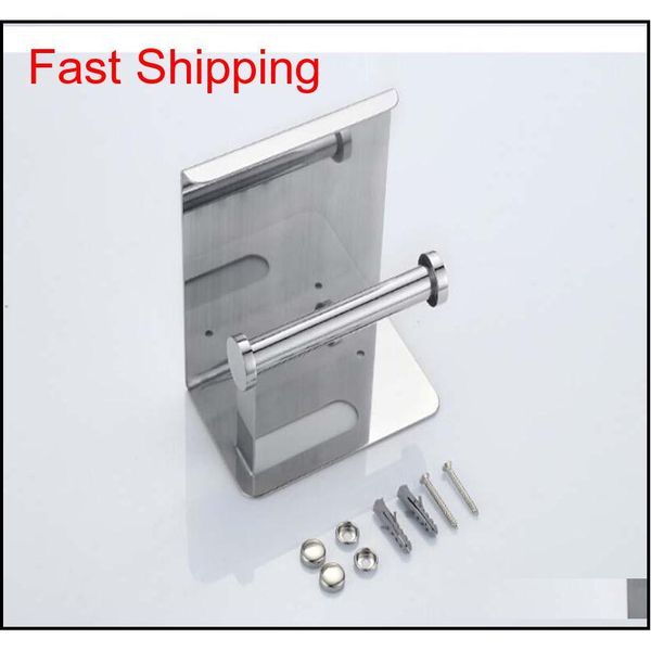 

wholesale and retail modern stainless steel bathroom paper holder accessories shelf wall moun qyllht bdenet
