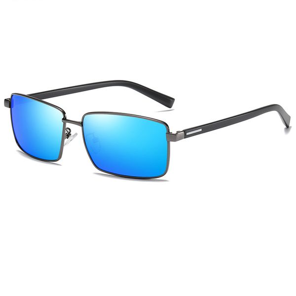 

new arrival square sunglasses men fashion polarized driving sun glasses shades sunglass, White;black
