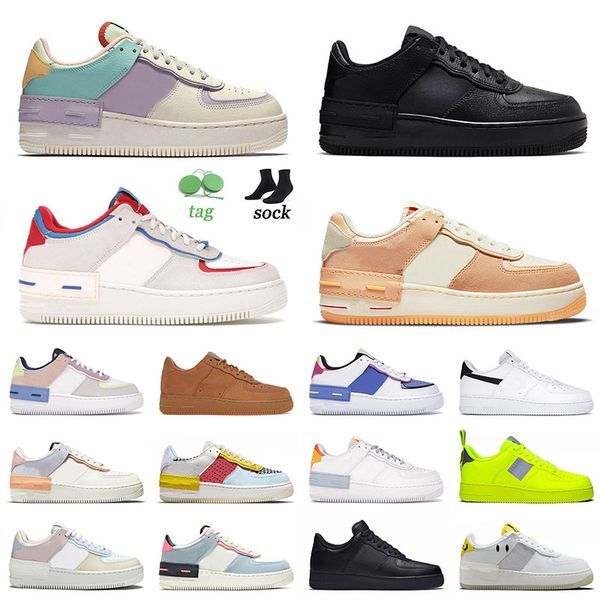 

mens women designer flat casual shoes shadow one 1 triple black sail pn dust wheat cashmere glacier blue tennis sneakers trainers platform