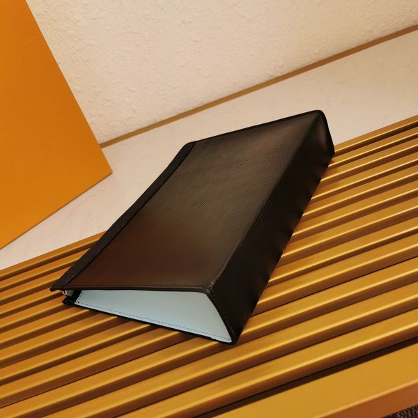 

clutch bag luxurys designers clutch pochette bags fashion men classic document bags cover bag pochette de marque with dust bag,011-1, Red;black