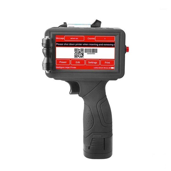 

printers industrial handheld portable smart inkjet printer 600dpi bar code qr for batch expiry date1