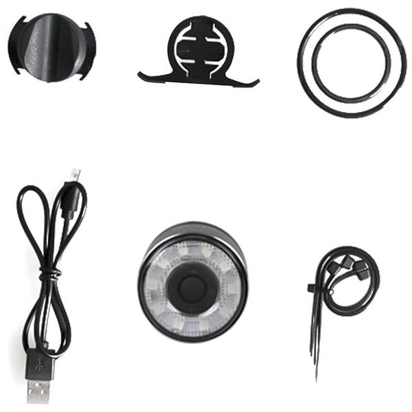 

antusi bicycle taillight charging safety road mountain bike taillight riding accessories equipment