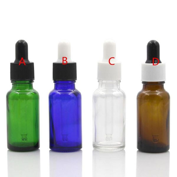 

storage bottles & jars 30ml essential oil glass dropper bottle sample sack packaging vial plastic cap cosmetic containers refillable