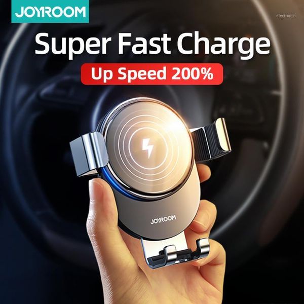 

Joyroom 15W Wireless Charger Car Mount for Air Vent Mount Car Phone Holder Intelligent Infrared Fast Wireless Charging Charger1