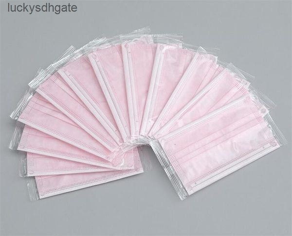

non layer woven earloop stock activated 3 87u1 carbon mask pink protective dust fa kn 95 level masks shipping black black/whit