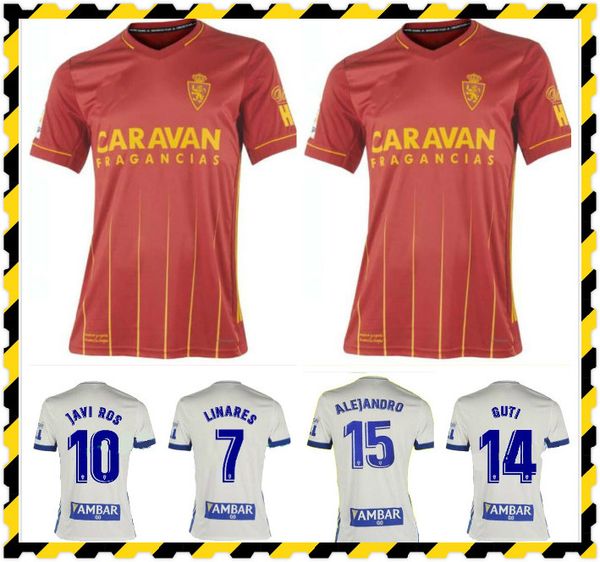 

2020 2021 real zaragoza . suarez linares soccer jersey 20 21 home javi ros soccer shirt vazquez guti football uniform camiseta de futbol, Black;yellow